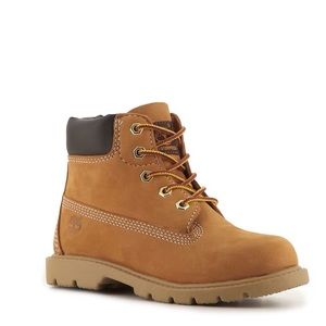 Timberland Kids Toddler Tan Work Boot Waterproof Size 4